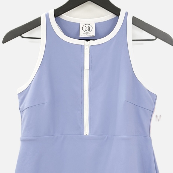 Sage Collective Active Dress with Undershorts in Blue - NEW - Size Medium - Picture 5 of 10